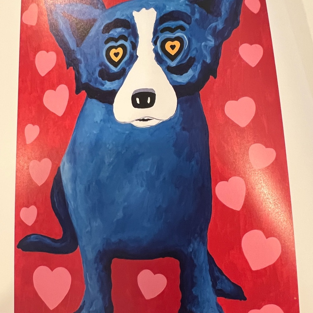 Blue Dog Love book George Rodrigue - Picture 13 of 13